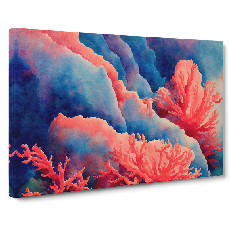 The Coral Reef Vol.6 - Wrapped Canvas, 50cm H x 76cm W x 3cm D