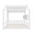 Fernith Enchanted Montessori Playhouse Bed with Pine and Storage Shelf-117441635-117441634