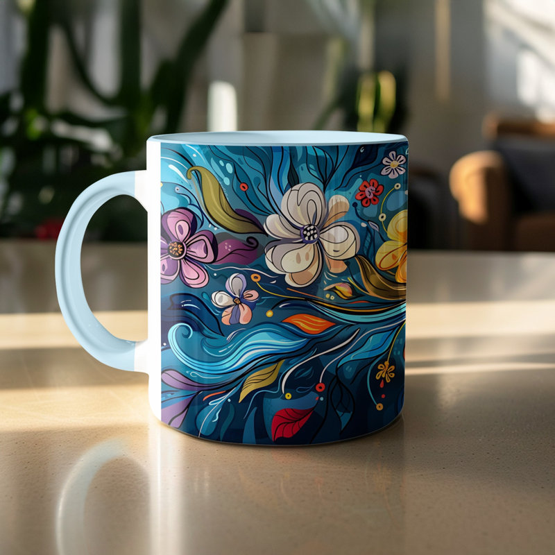 Mug, Light Blue