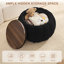 Repose-pieds rond avec rangement caché 30 po-2026706800