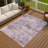 Machine Washable Indoor/Outdoor Kerwin ACN2370 Abstract Rug-1754692371