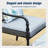 Nameer 8 - Person Stainless Steel Patio Dining Set Umbrella Hole Included Rectangular Table with Cushions Included