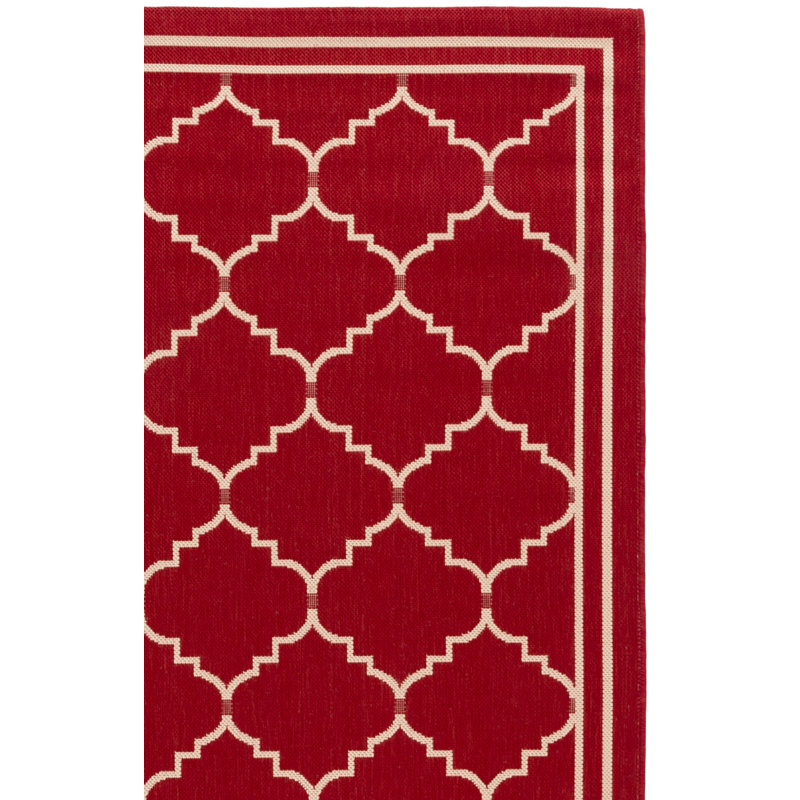 Herefordshire Performance Geometric Indoor/Outdoor Area Rug, Runner 2'3" x 6'7"