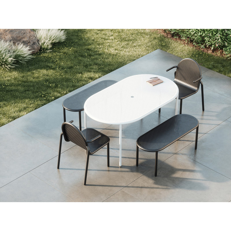 Fauteuil Juna, accoudoirs, Noir