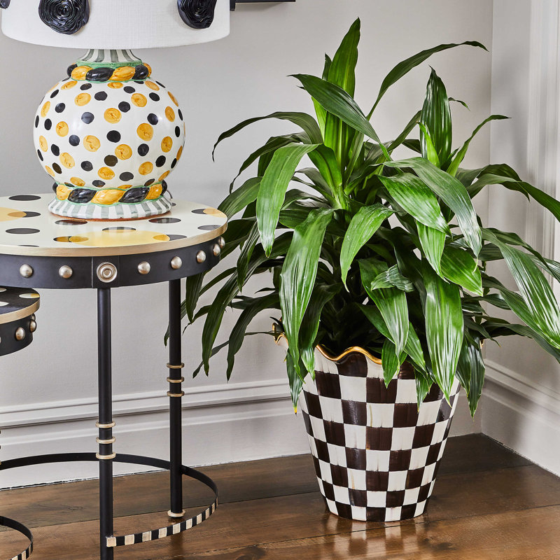 Courtly Check® Ceramic Jumbo Garden Pot