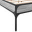 Vidaxl Bed Frame Engineered Wood And Metal-693526095-693526066