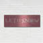 «Christmas Affinity I Red» par James Wiens, art mural en métal-637795930