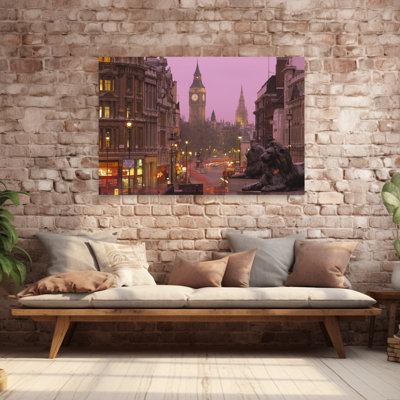 Big Ben London England Abstract Contemporary City Art