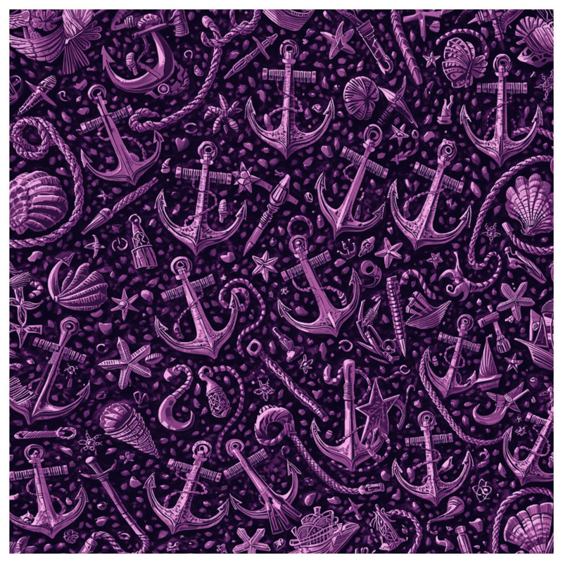 Couvertures mauves, L 60 po x H 80 po