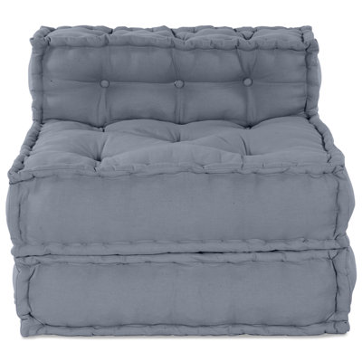 Cotton Gray Cushion Pad