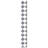 Marrakesh Adjustable Acrylic Decorative Slat Wall Panel Kit (12-Pack)-96913908-96913916