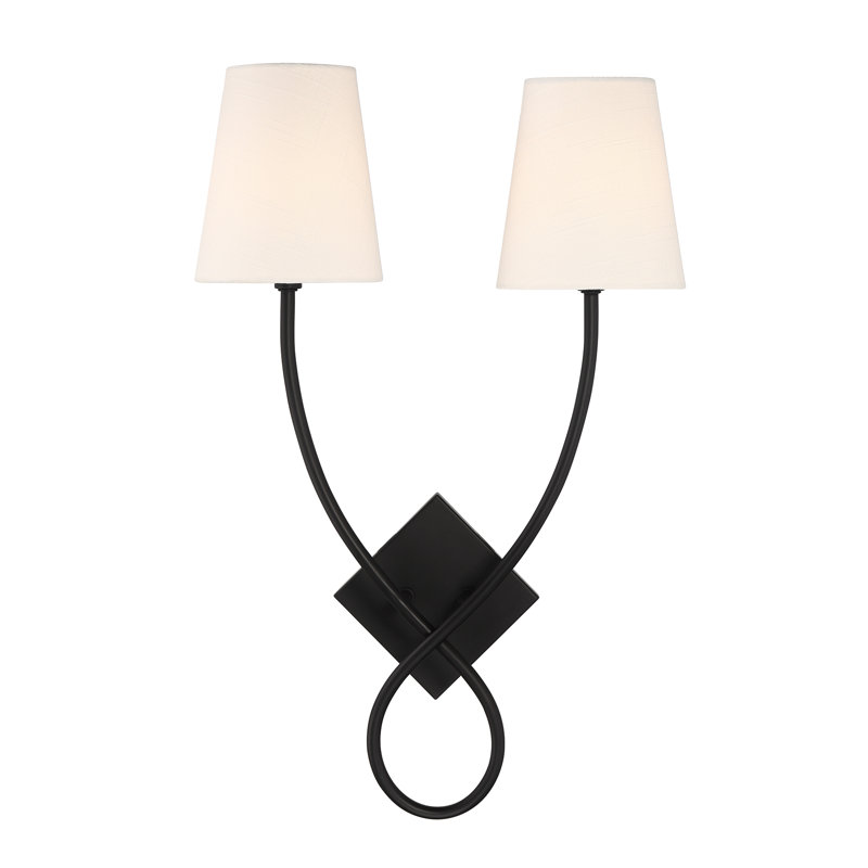 Juwon Metal Wallchiere in Black, Black