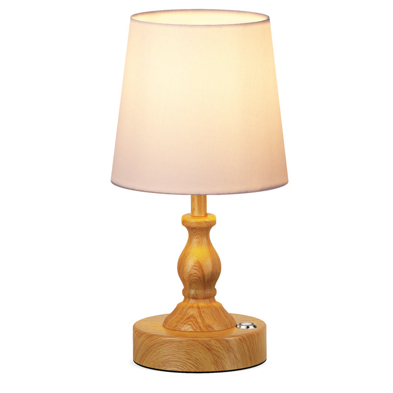 10”mini Cordless Led Table Lamp,rechargeable Battery,touch Dimmable 3 Level Brightness For Desk Bedside Patio Camping