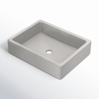 NativeStone Nipomo Dual-Mount Concrete Sink