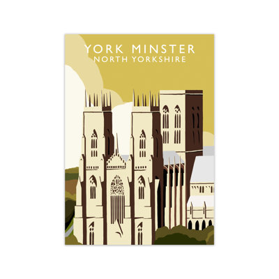 York Minster North Yorkshire by Richard O'Neill - Print