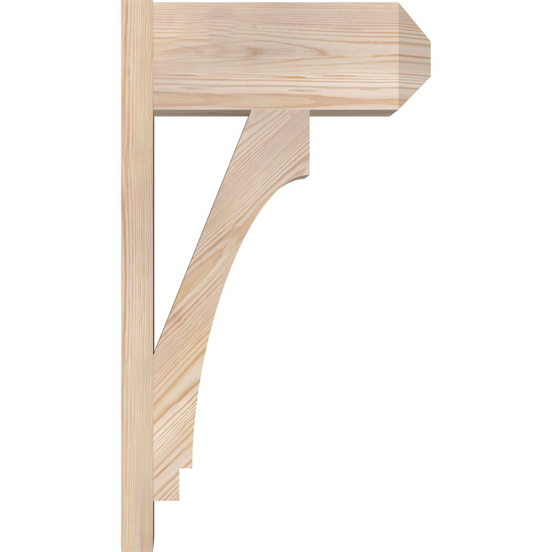 Persienne impériale, Sapin Douglas de 7 1/2 po (lisse), P 16 po x H 28 po