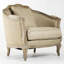 Maison Linen Barrel Chair