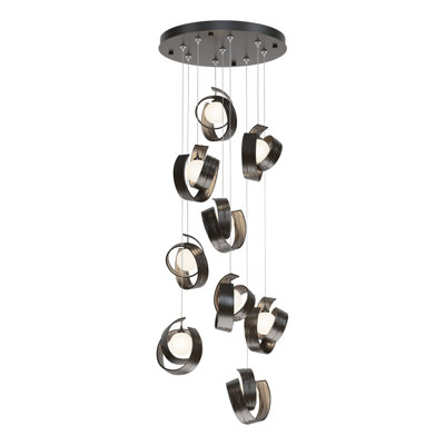Riza 9 - Light Cluster Geometric Pendant
