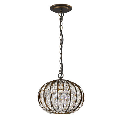 Luminaire suspendu sphère 1 lumière Kegler