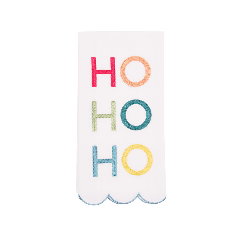 Serviette de Noël Hohoho