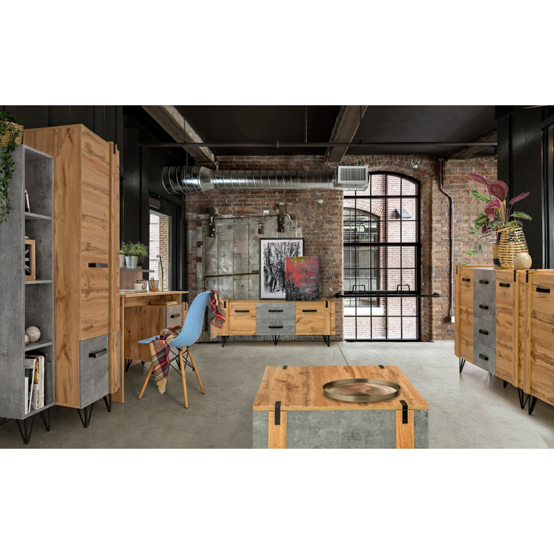 Darcie Unfinished TV Stand for TVs up to 55"