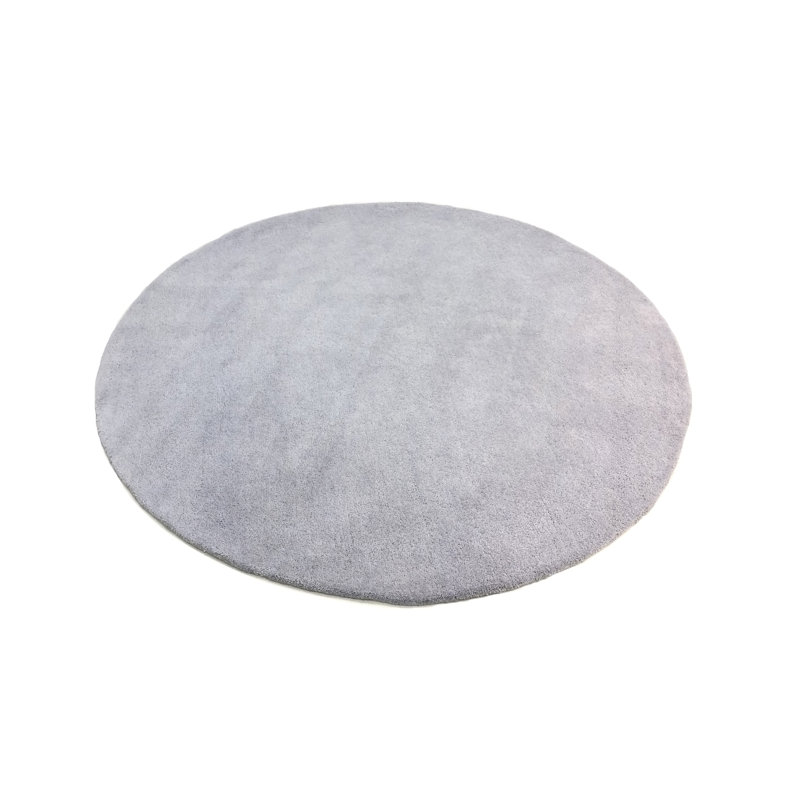 Round Enedina Solid Colour Area Rug, Round 120cm