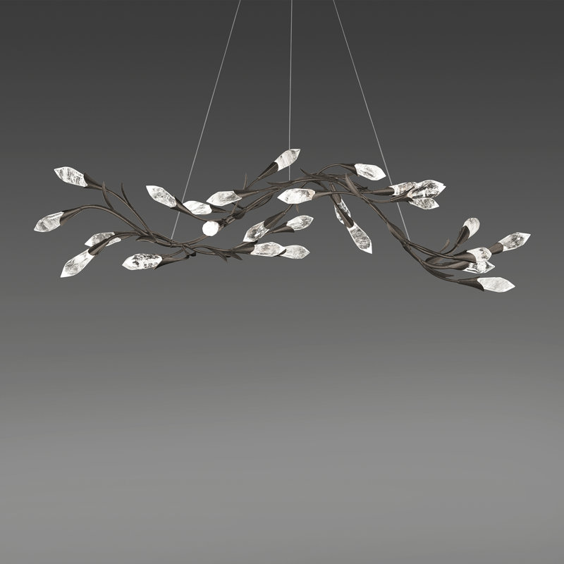 Secret Garden 1 - Light LED Pendant, Antique Pewter