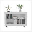 Console console, 5 tablettes, 4 roulettes-1824456774