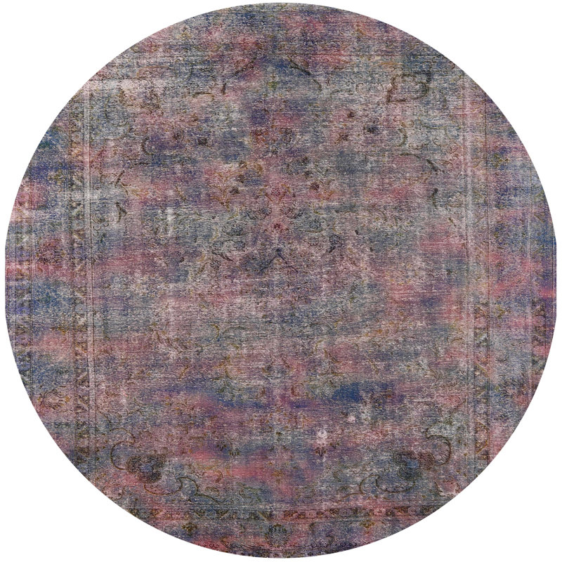 Oriental Indoor Rug, Round 8'