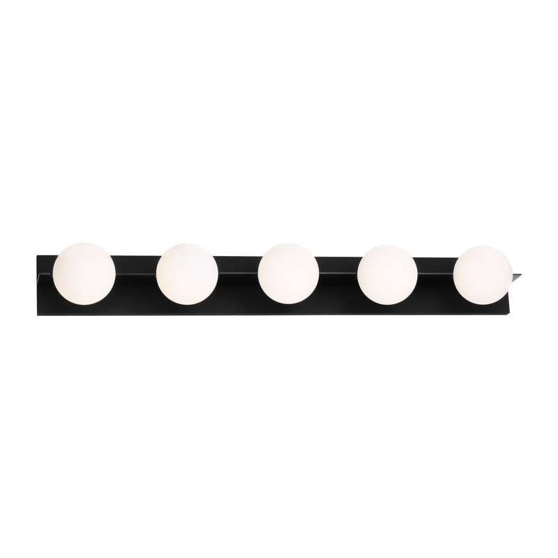 Orbel 5 - Light Bath Bar, Matte Black