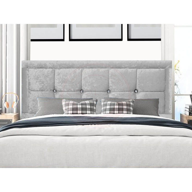Lechlade Upholstered Headboard, Single (3'), Cream