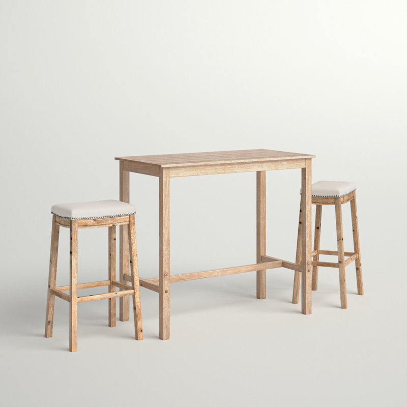 Ensemble de salle à manger à hauteur de bar 3 pièces Arlyce