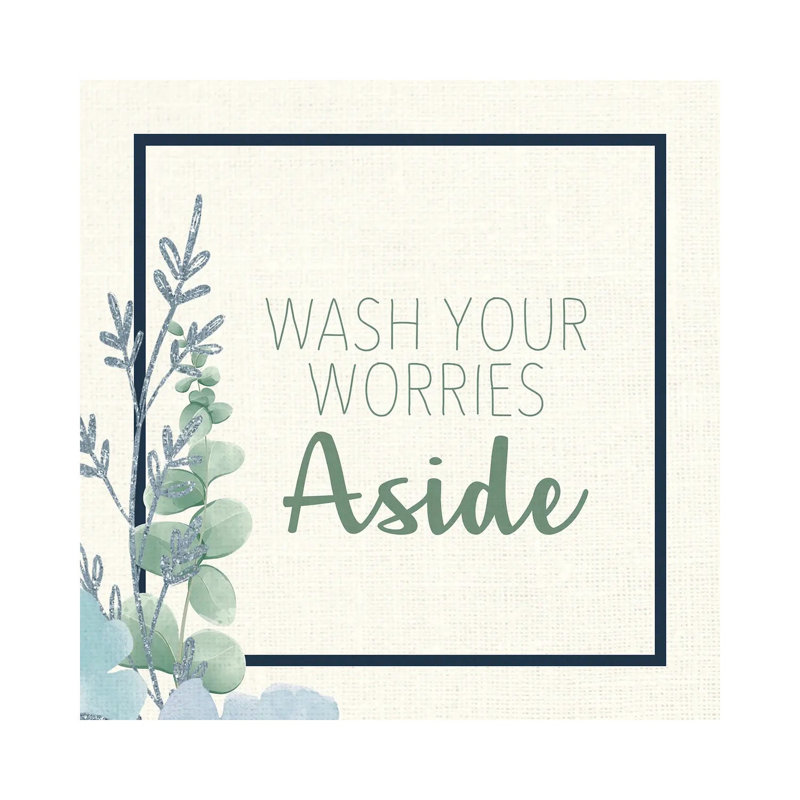 Wash II by Kimberly Allen - Wrapped Canvas Print, 93.98 cm H x 93.98 cm W x 3.175 cm D