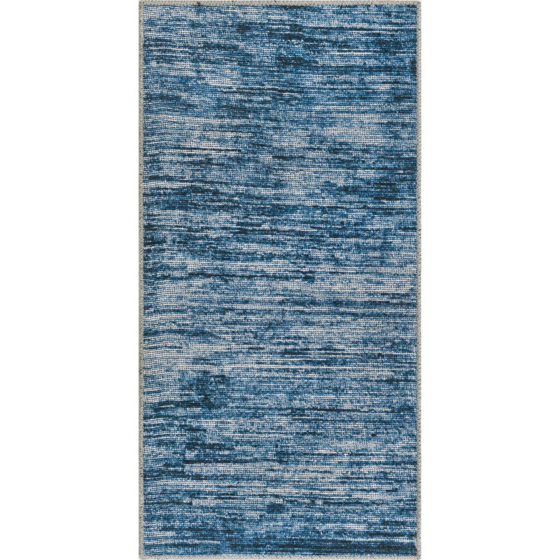 Ikhasa Chenille Abstract Indoor Rug, Rectangle 2' x 4'