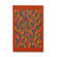 Tapis tissé à carreaux crème Mosso-858292251