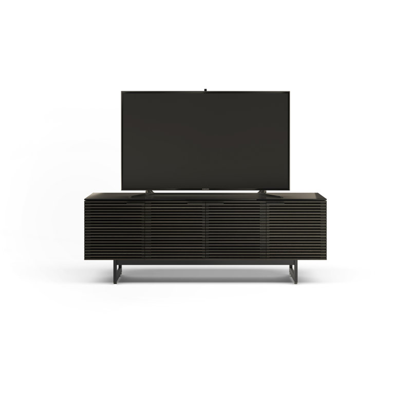 Corridor Media Console, Charcoal Stained Ash