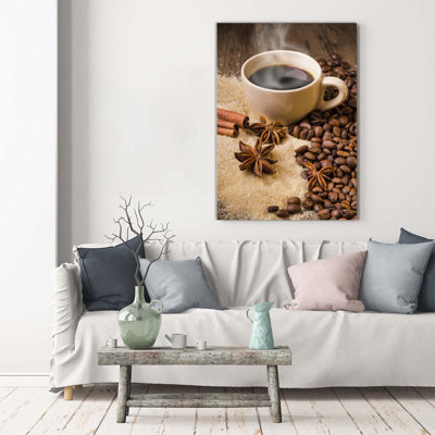 Cup Of Coffee - Wrapped Canvas Print
