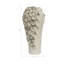 Vase en grès avec détails texturés et bordures organiques sculptées - décor décoratif moderne en céramique et forme artistique artisanale-2012717643