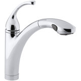 Forte Pull Out Single Handle Kitchen Faucet