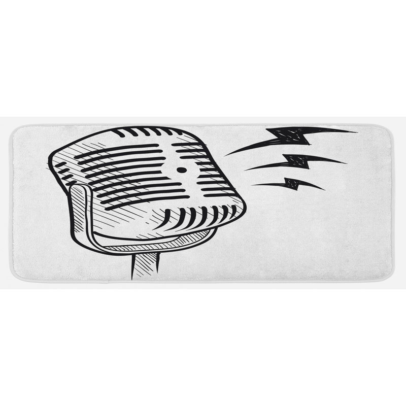 Tapis de cuisine Doodle