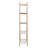 Abacus Universal Expert 4-Tier Ladder Shelf Bookcase