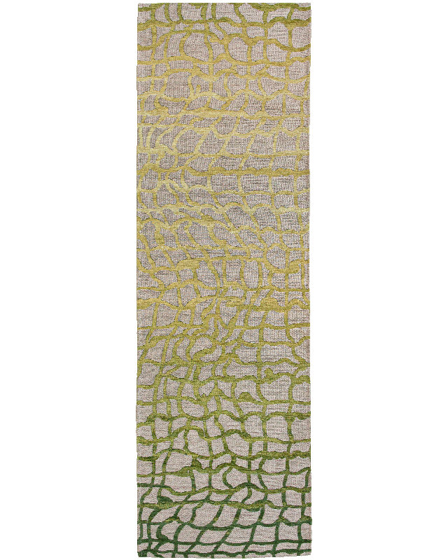 Geometric Recycled P.E.T Area Rug, Runner 80 x 250cm