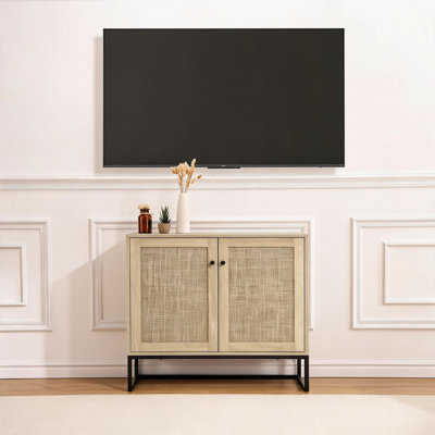 Ensemble de 2 armoires de rangement Modern Rattan