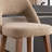 Mid-Century Modern Armless Upholstered Counter Stool-1760559299