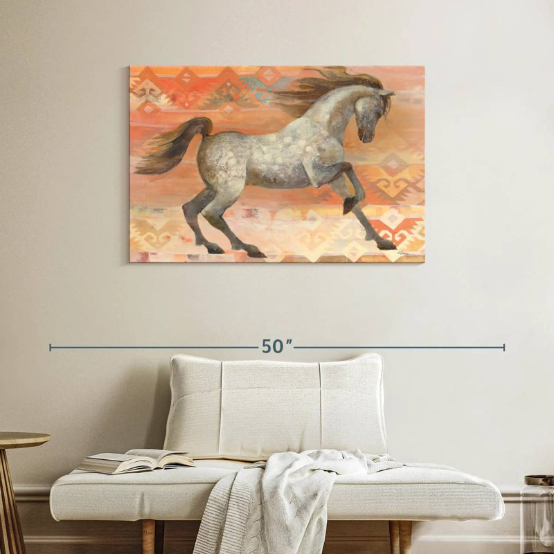 Brampt Grand Entrance Southwest Boho Blush, H 26 po x l 39 po