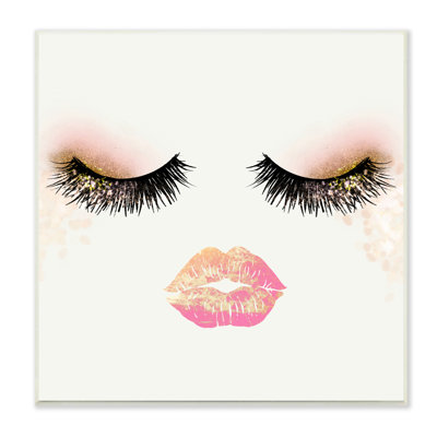 " Babe Face Sparkling Glamorous Fashion Mascara Makeup " by Ziwei Li