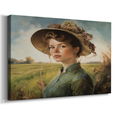 Beautiful Women-LXVII -Gallery Wraraped Cavas