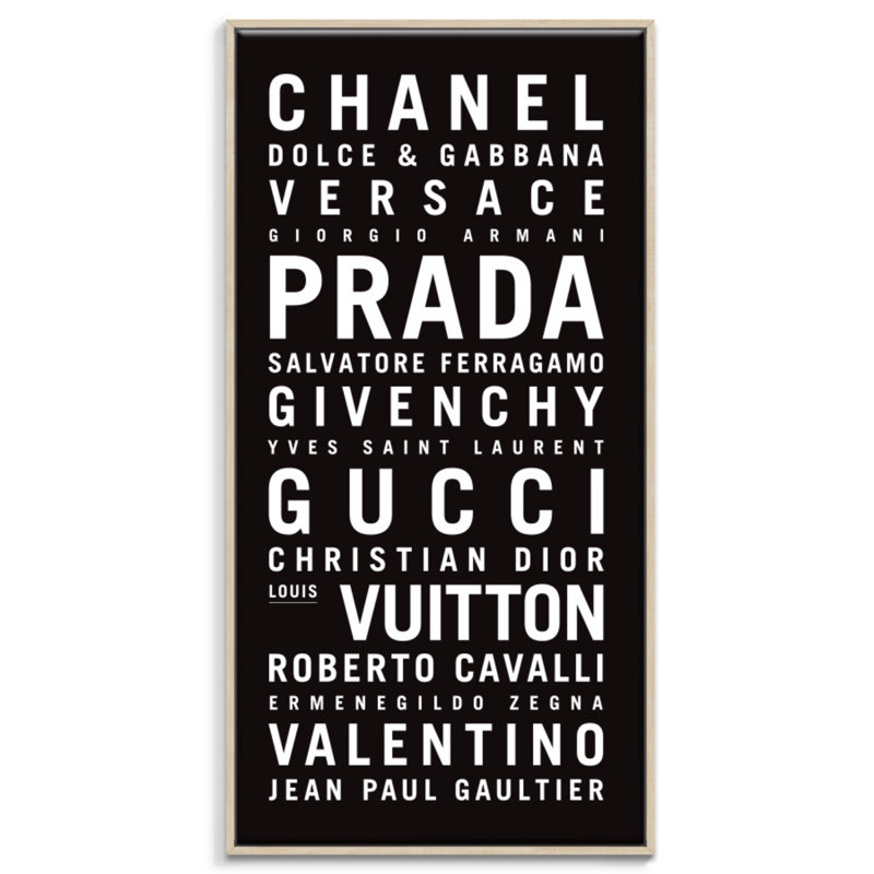 Tram Scrolls - Print on Canvas, 153.5cm H x 77.5cm W x 4.5cm D