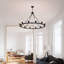 Turco 12 - Light Wagon Wheel Chandelier-127254407