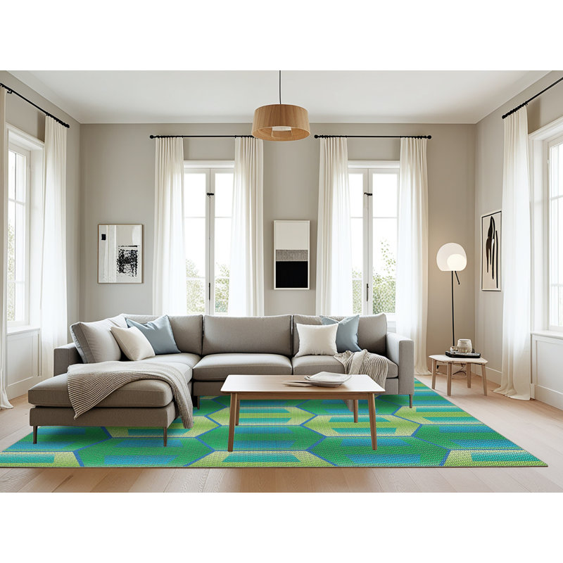 Tapis vert Kincheloe, Rectangle 8 pi x 12 pi